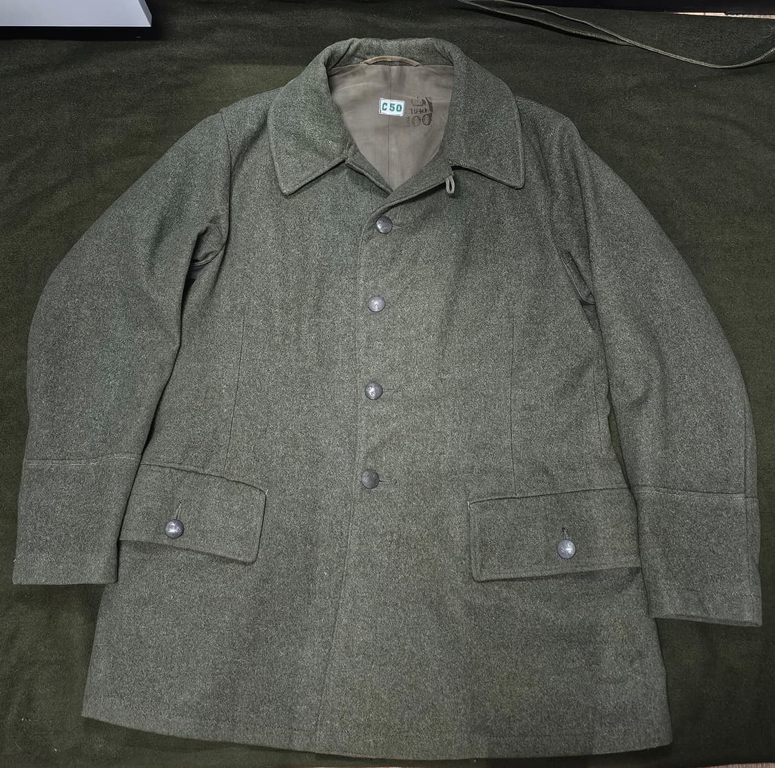 스웨덴군 40s m39 코트 상품이미지1