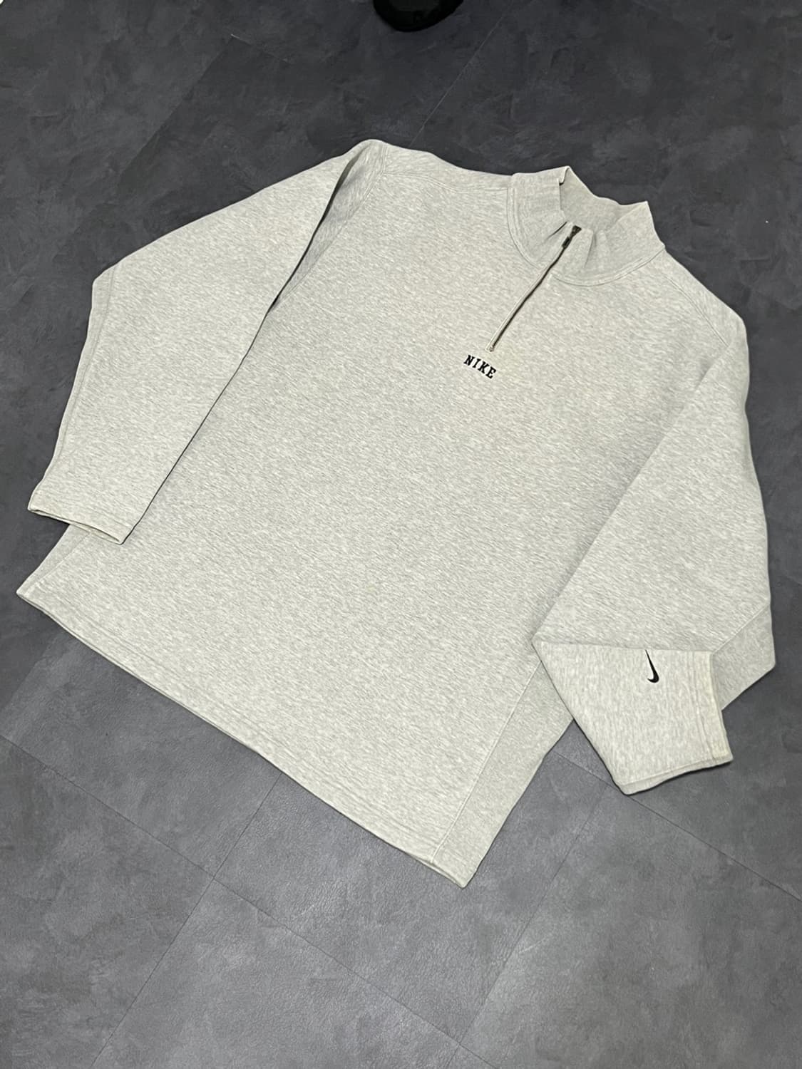 나이키 기모 반집업 맨투맨 (남녀공용 상품이미지4