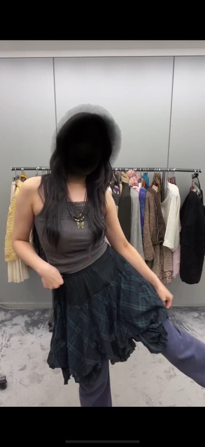 크루빈티지  민지 스커트  상품이미지4