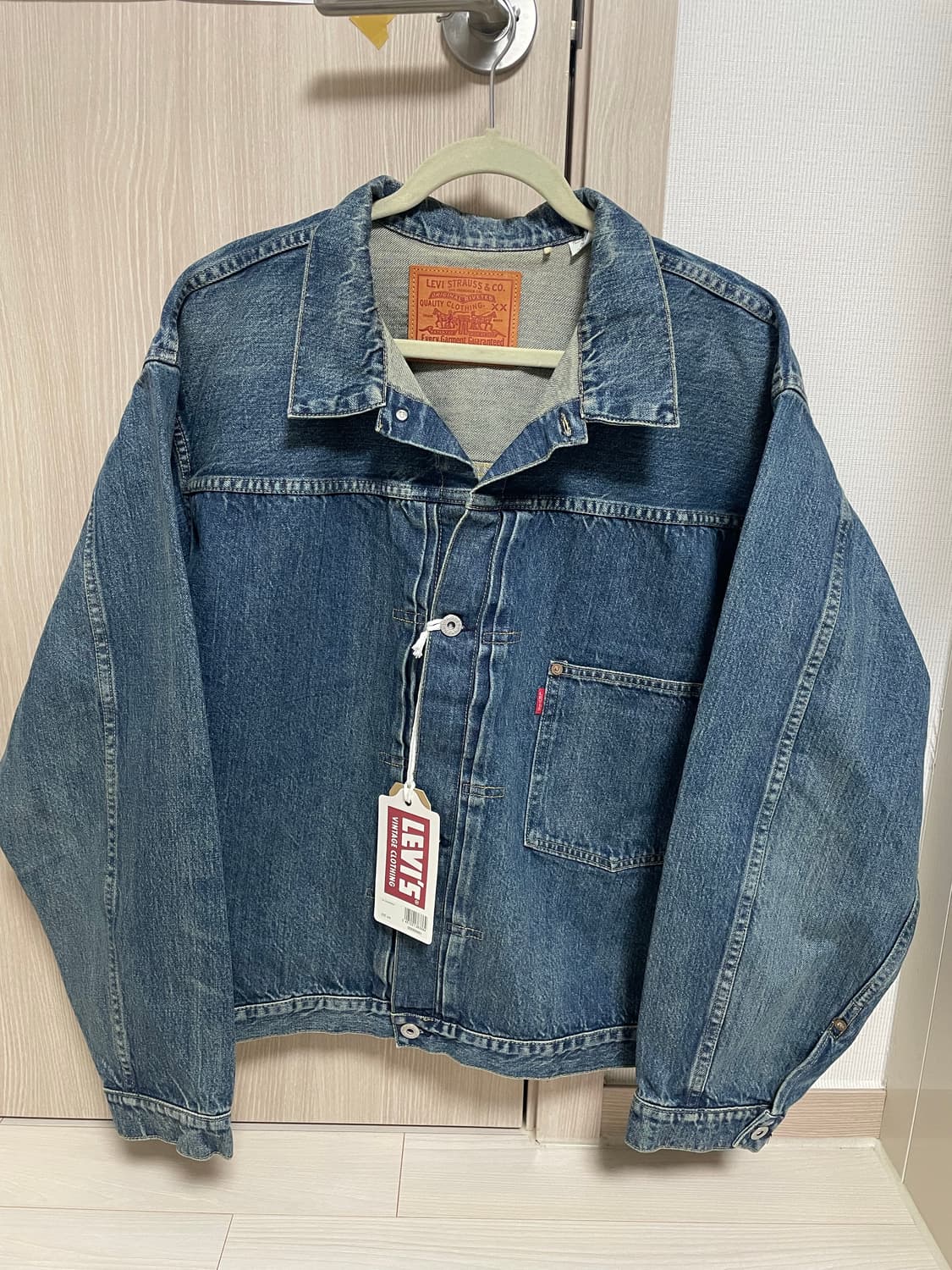 새상품) 리바이스 S506XX 데님 자켓 44사이즈 상품이미지2