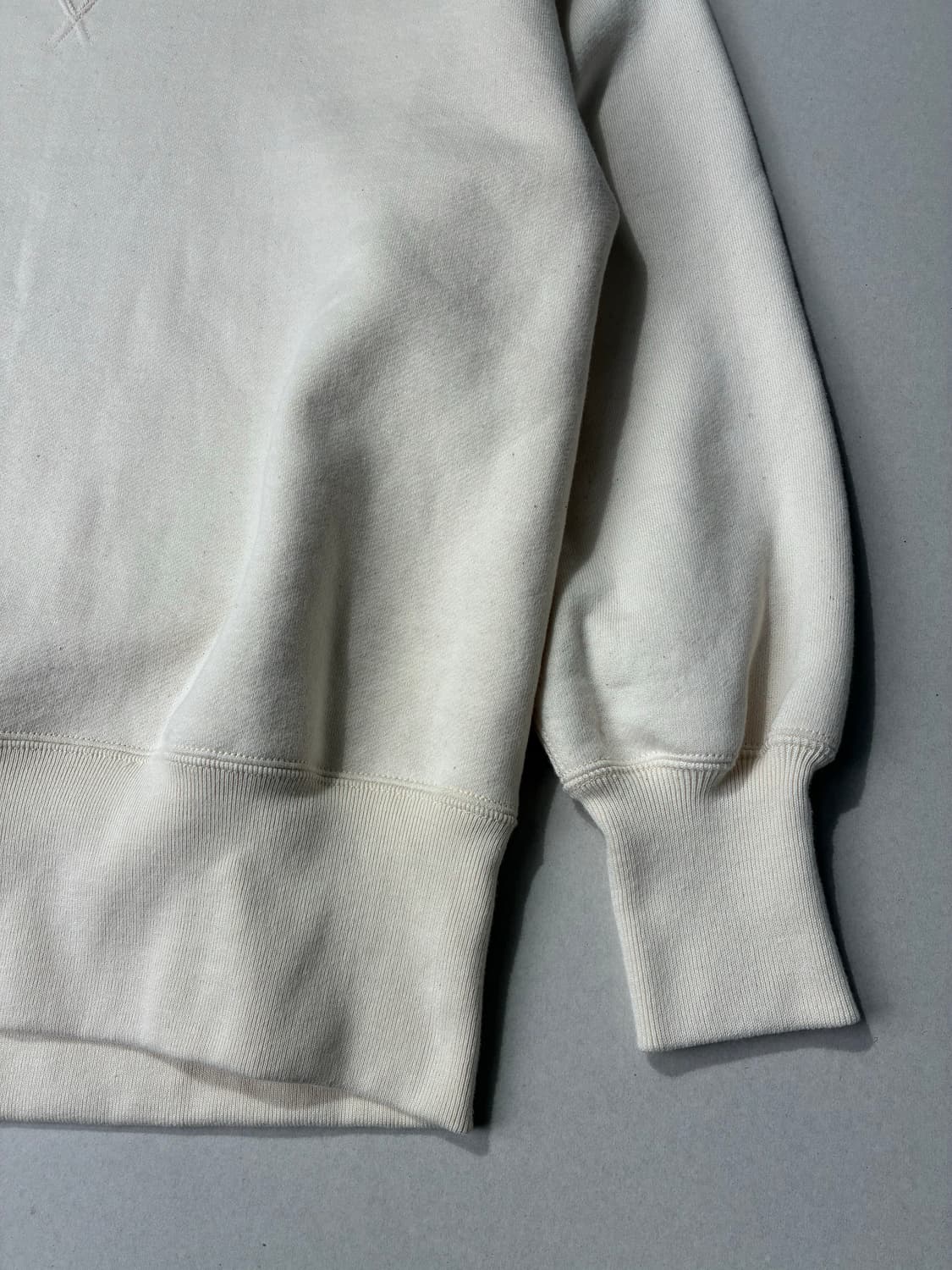 타이가 타카하시  LOT 603 스웨트 셔츠 아이보리 상품이미지4