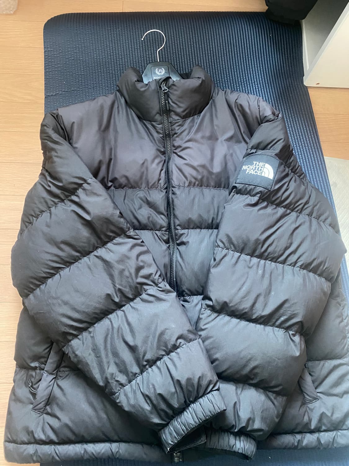 노스페이스 눕시패딩 1992 차콜 xxl 110 사이즈판매 교환가능  상품이미지2