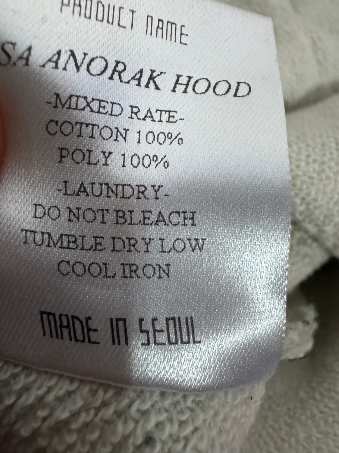 킹스툴 빈티지 성조기 후드 아노락 L ~ XL 상품이미지4