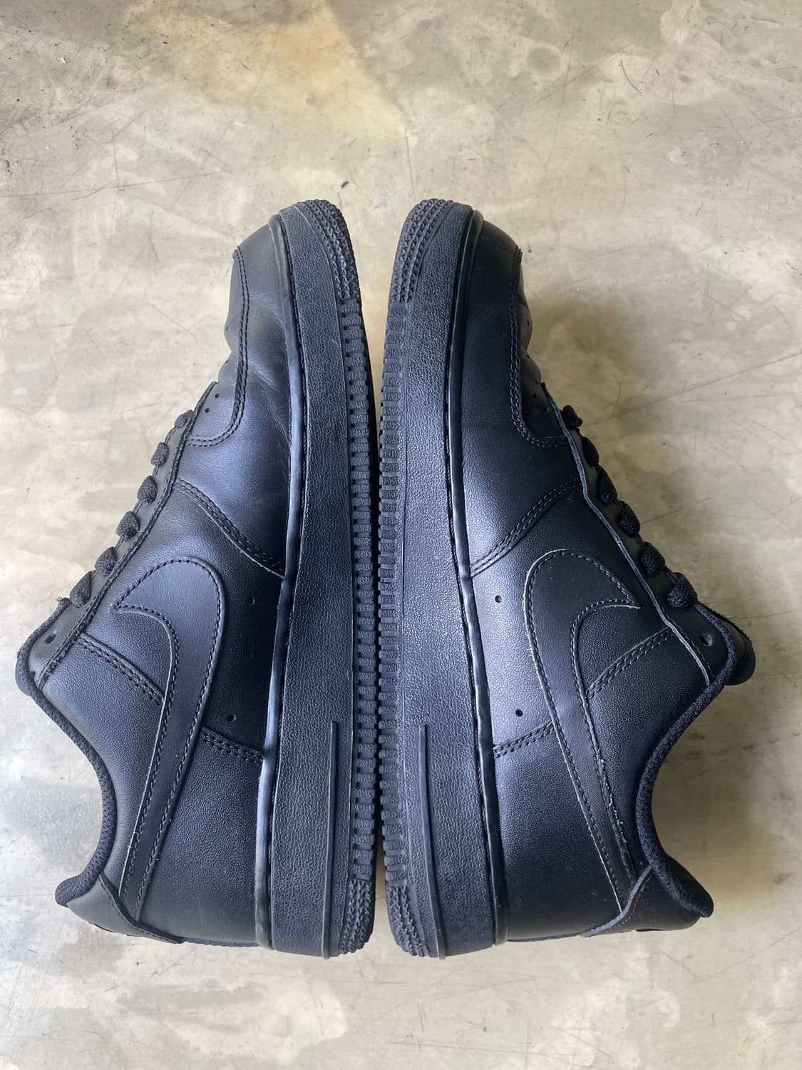 나이키 에어포스 1 블랙 250 상품이미지3