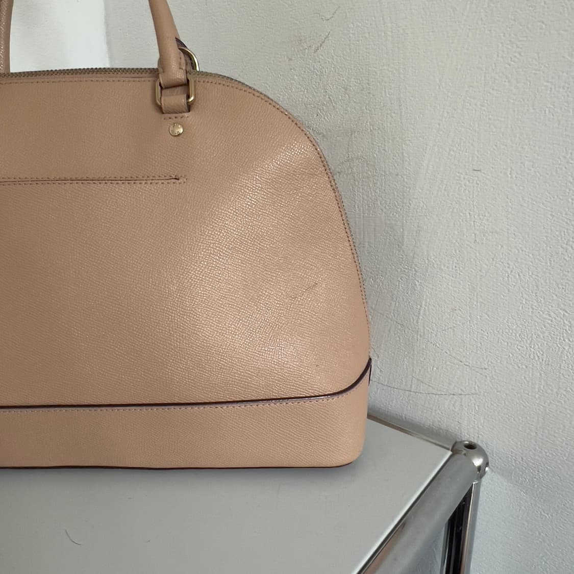 Coach leather tote bag (baby pink) 상품이미지3