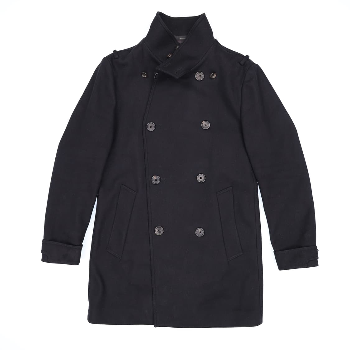 [105] 솔리드옴므 우영미 모헤어 캐시미어 혼방 코트 블랙 3833 상품이미지2