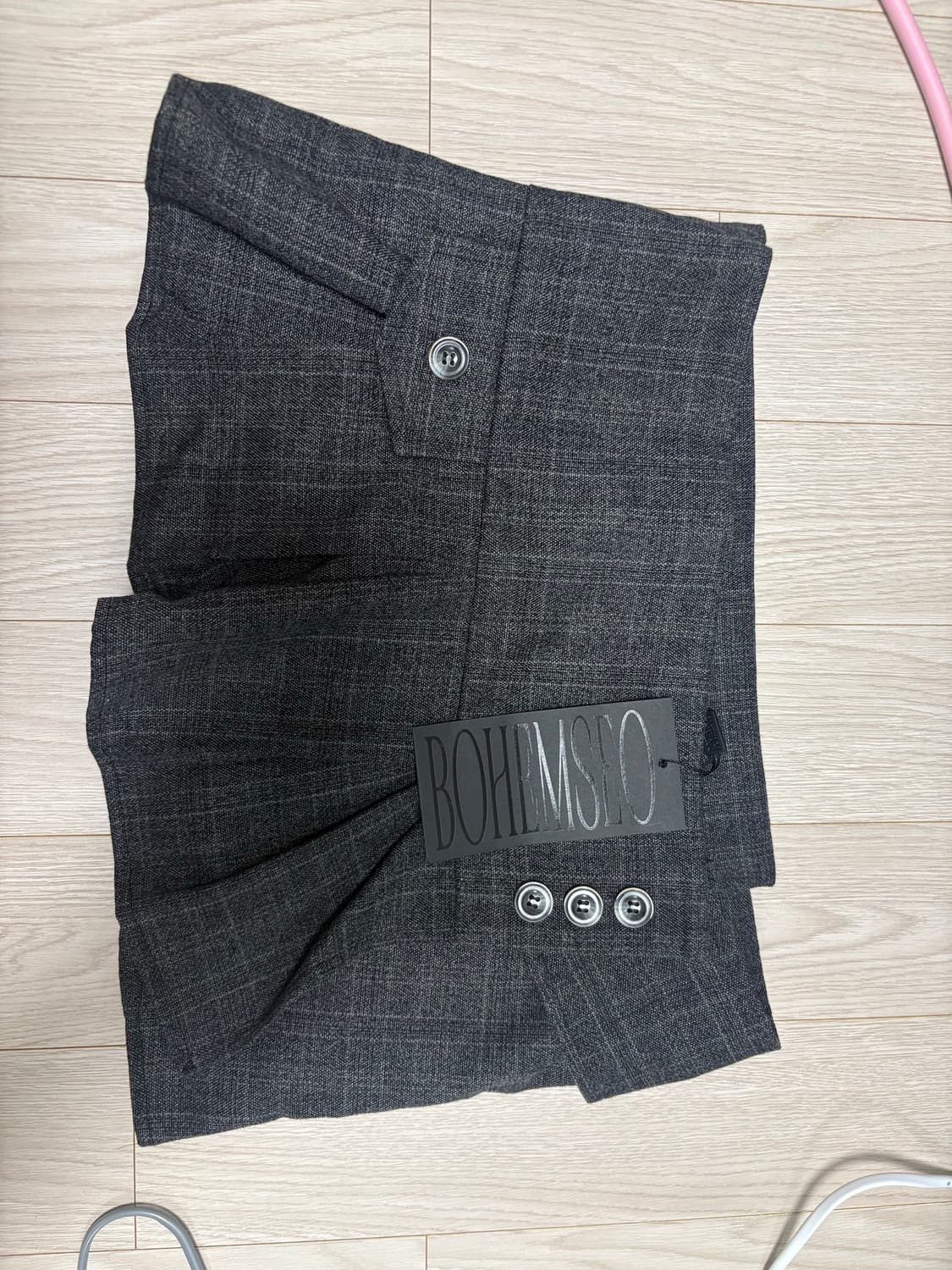 BOHEMIAN SEOUL 플리츠 랩 스커트/ 보헴서/ 보헤미안서울 상품이미지2