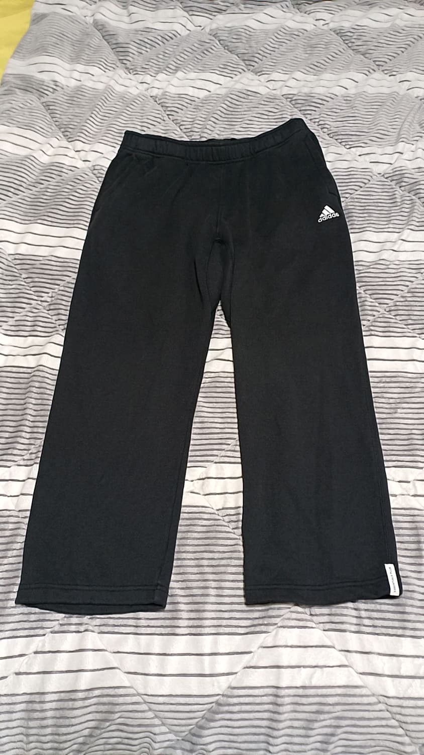 아디다스 와이드 트레이닝복 34인치 기장99 상품이미지1