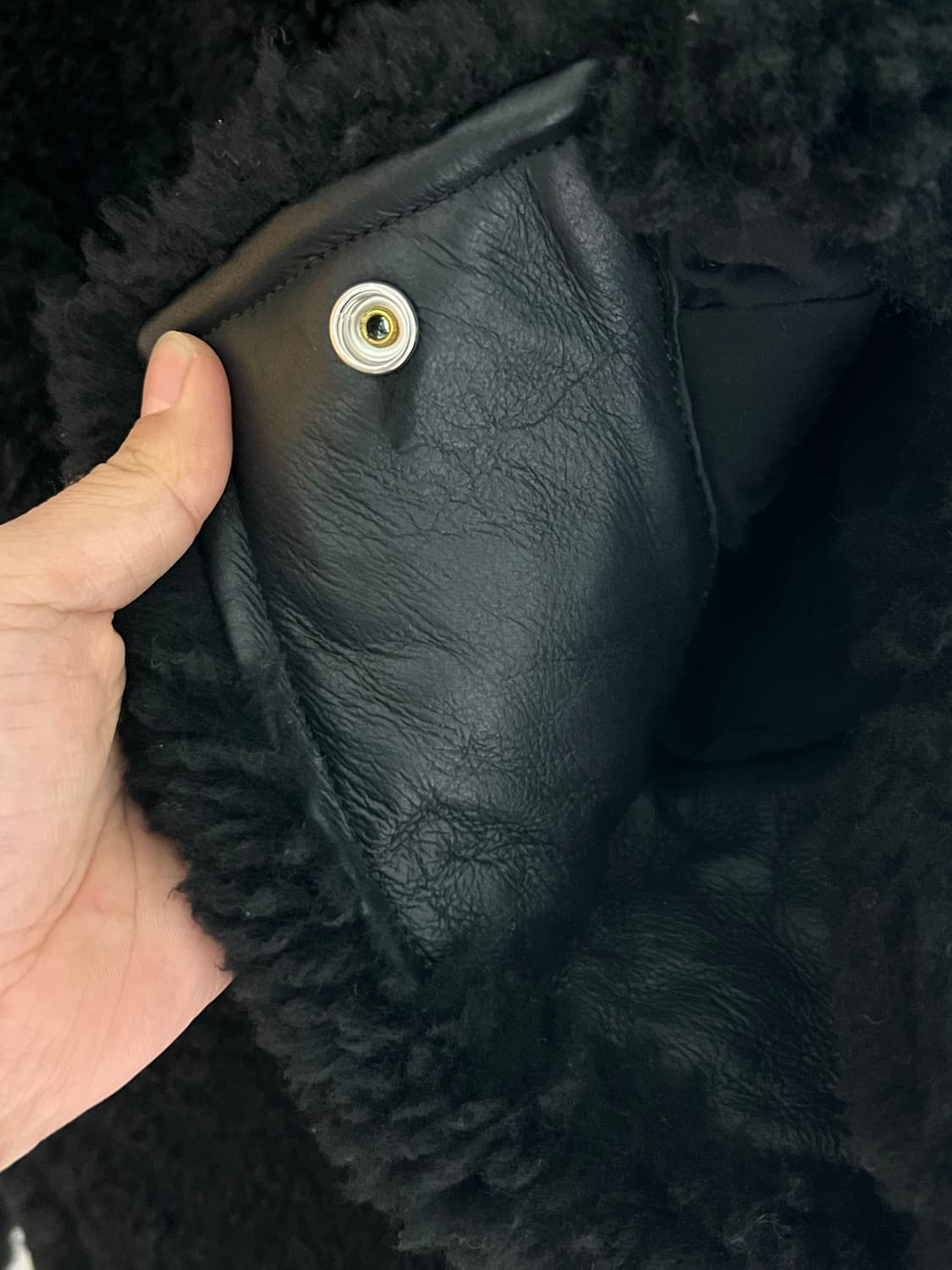 IRO 이로 양 가죽 무스탕 상품이미지2