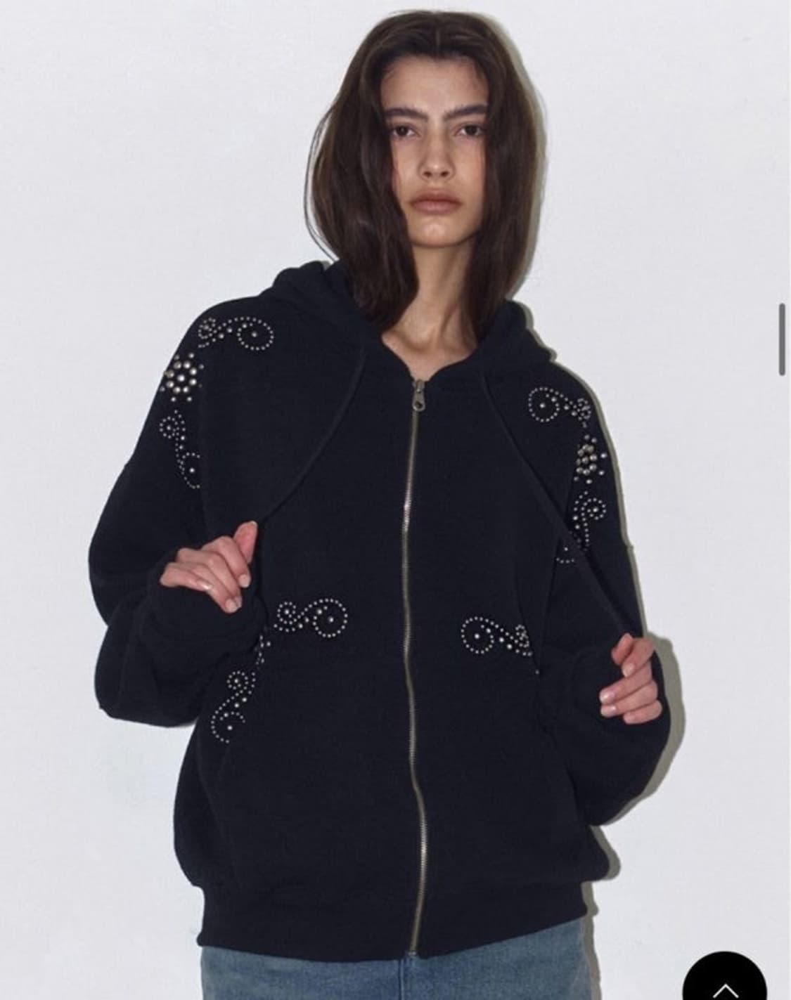 폴리수엠 후드집업 Polysooem ORNAMENT STUDDED HOO 상품이미지1