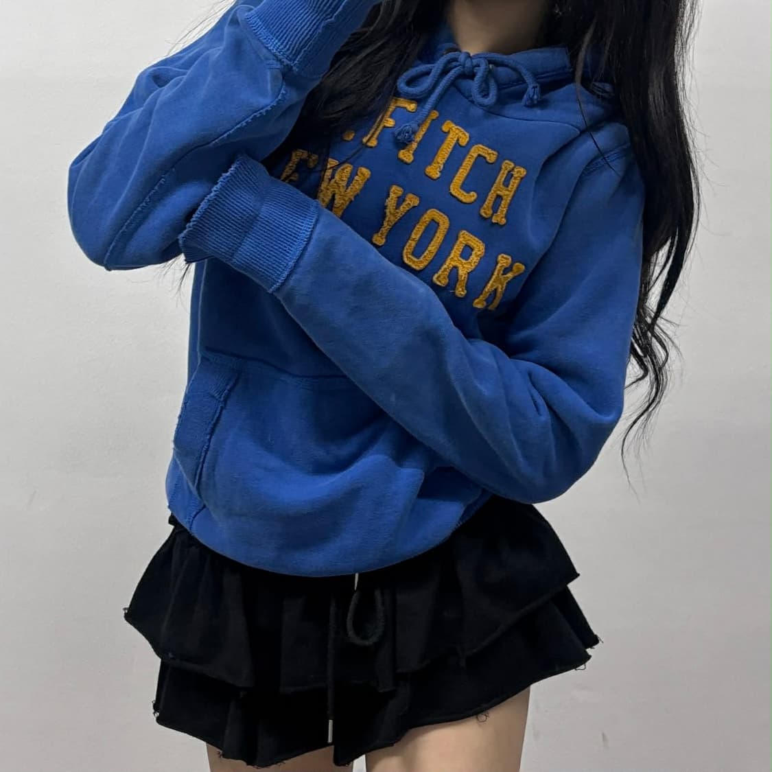 아베크롬비 y2k 올드스쿨 스웨트셔츠 후드티(M) 상품이미지2