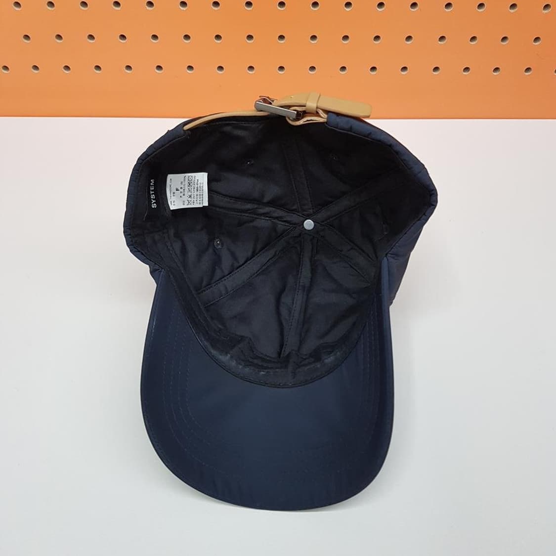 한섬 시스템옴므 2021  미니멀 폴리에스터 볼캡 상품이미지5