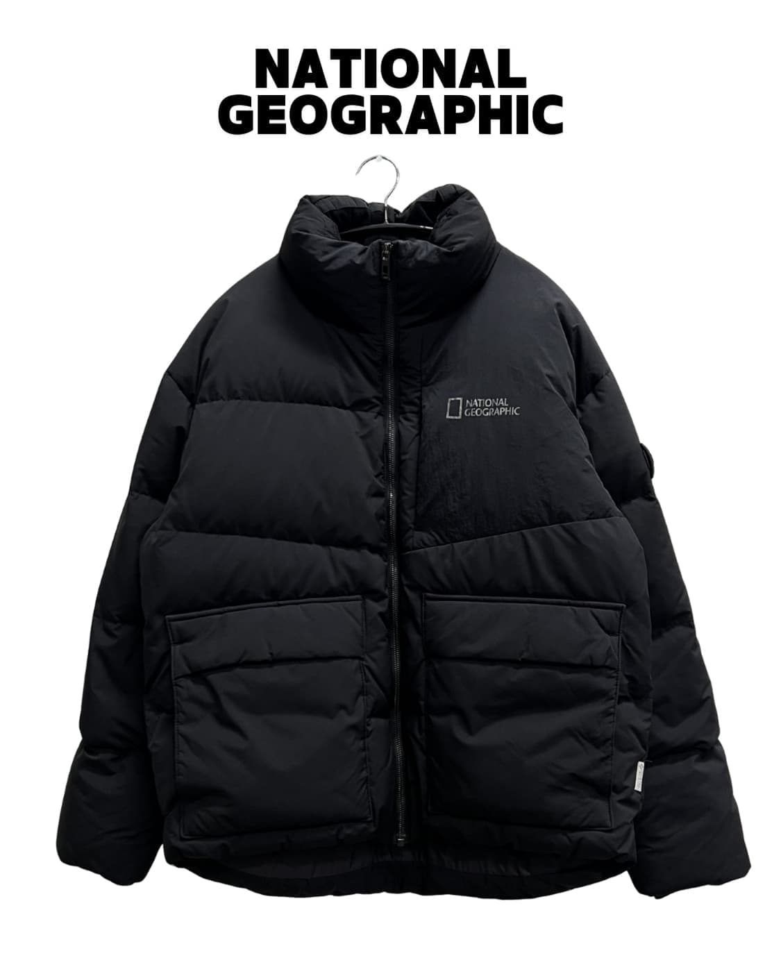 (M) 내셔널지오그래픽 고어텍스 톨리만 숏기장 구스다운 패딩 자켓 상품이미지1