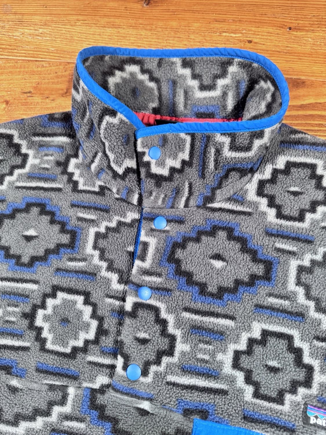 파타고니아 신칠라 스냅T 지오메트릭 패턴 플리스 상품이미지3