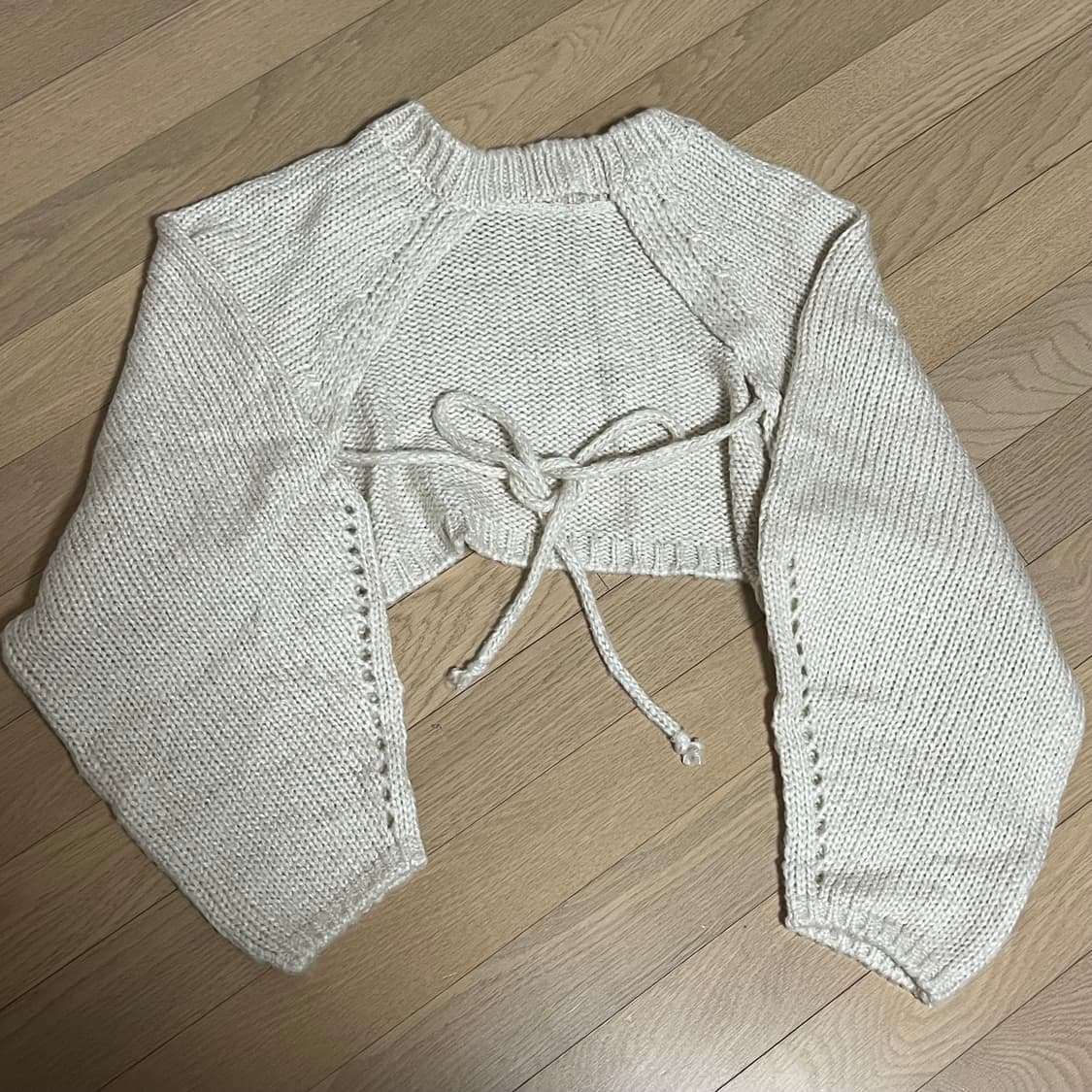 볼레로니트 아이보리 상품이미지3