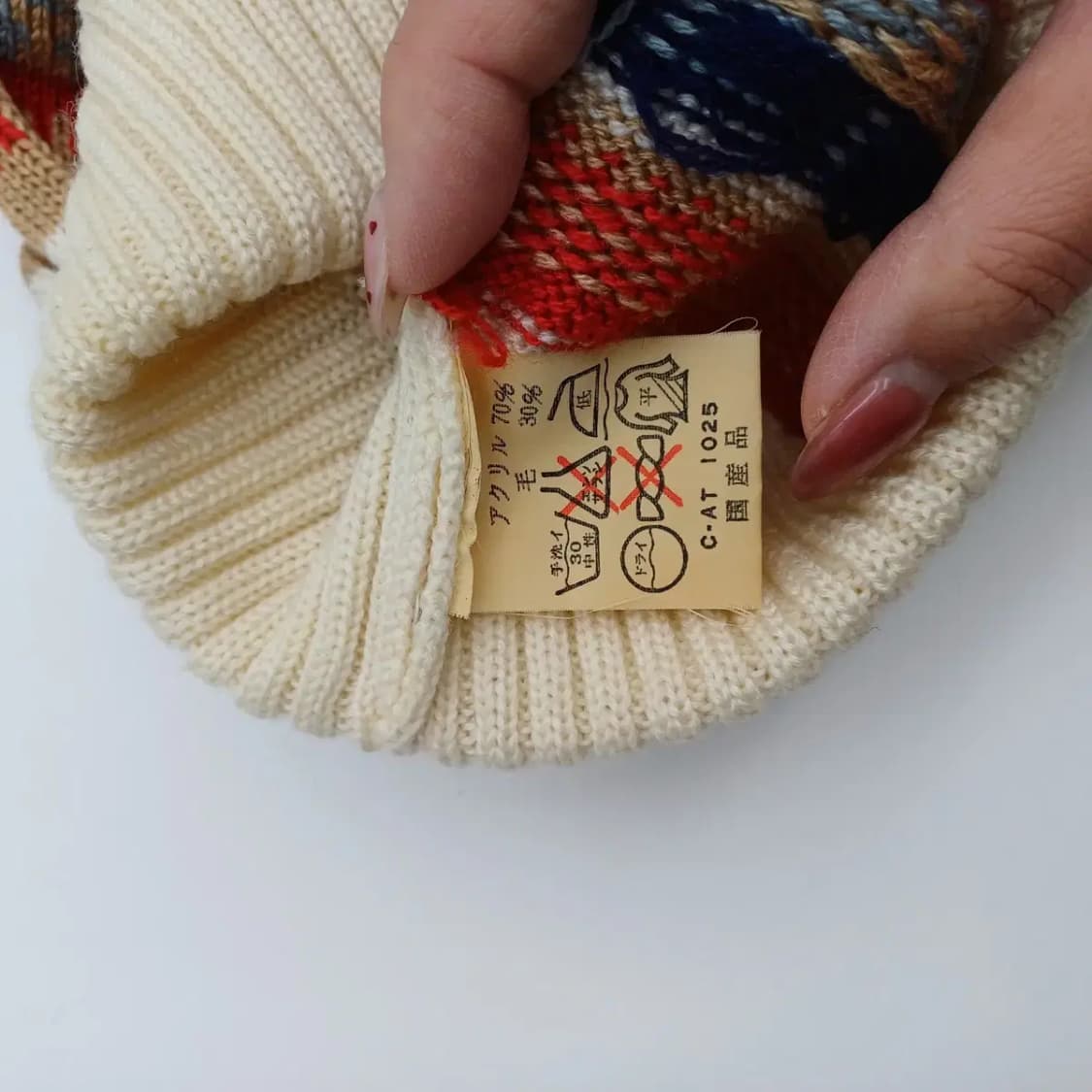 일본 빈티지 키즈 비니 [BF10445-154-24] 상품이미지6