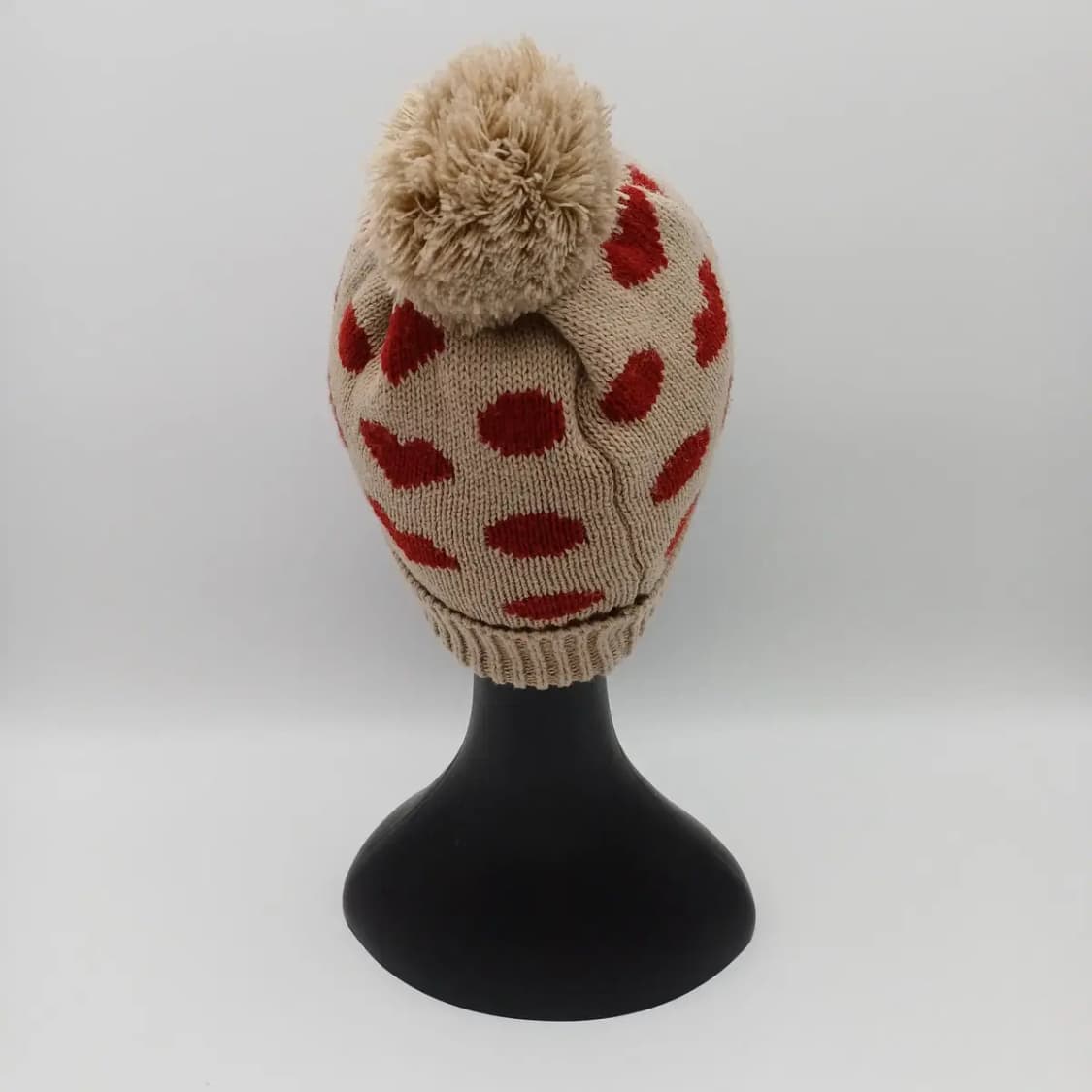 일본 빈티지 키즈 비니 방울 모자 [BF10445-154-31] 상품이미지3