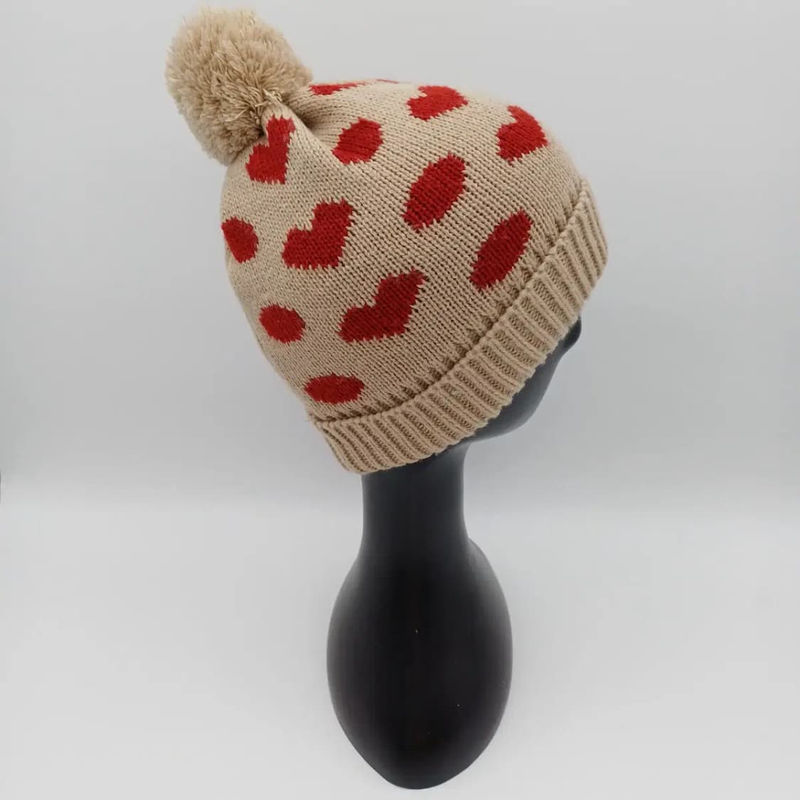 일본 빈티지 키즈 비니 방울 모자 [BF10445-154-31] 상품이미지4