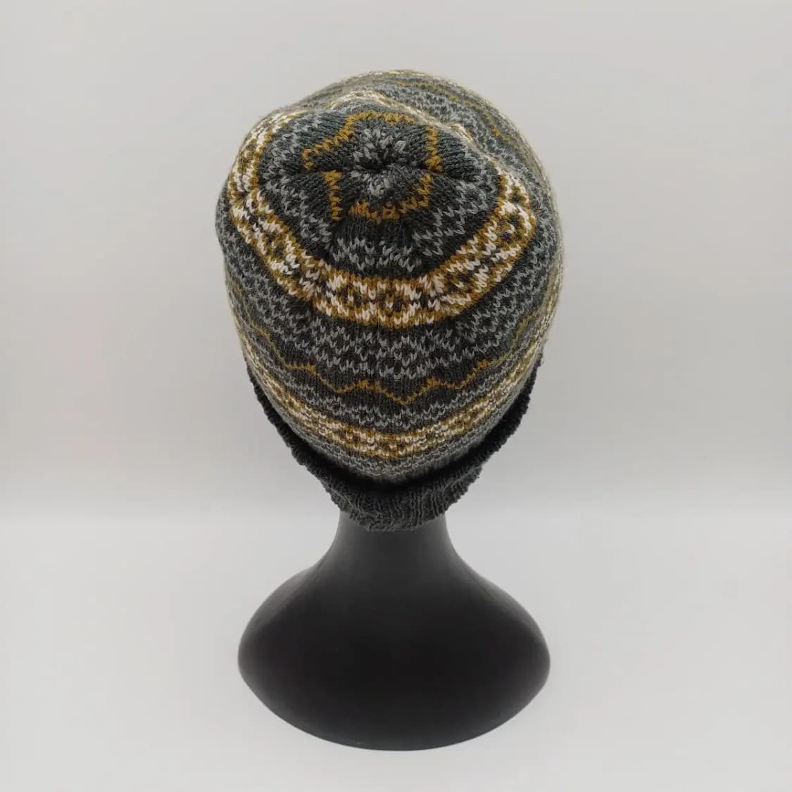 겨울 빈티지 니트 비니 [BF10445-154-47] 상품이미지3