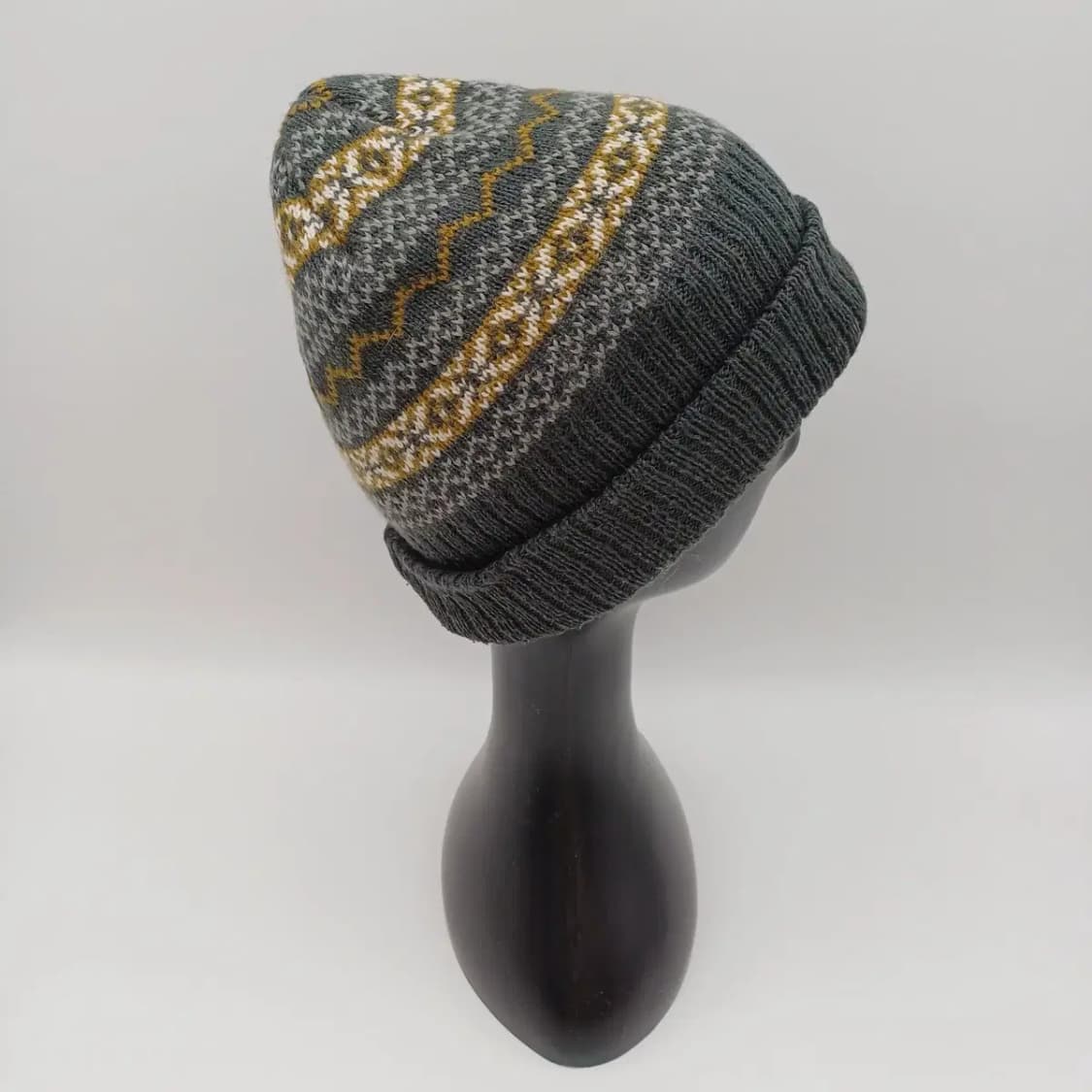 겨울 빈티지 니트 비니 [BF10445-154-47] 상품이미지4