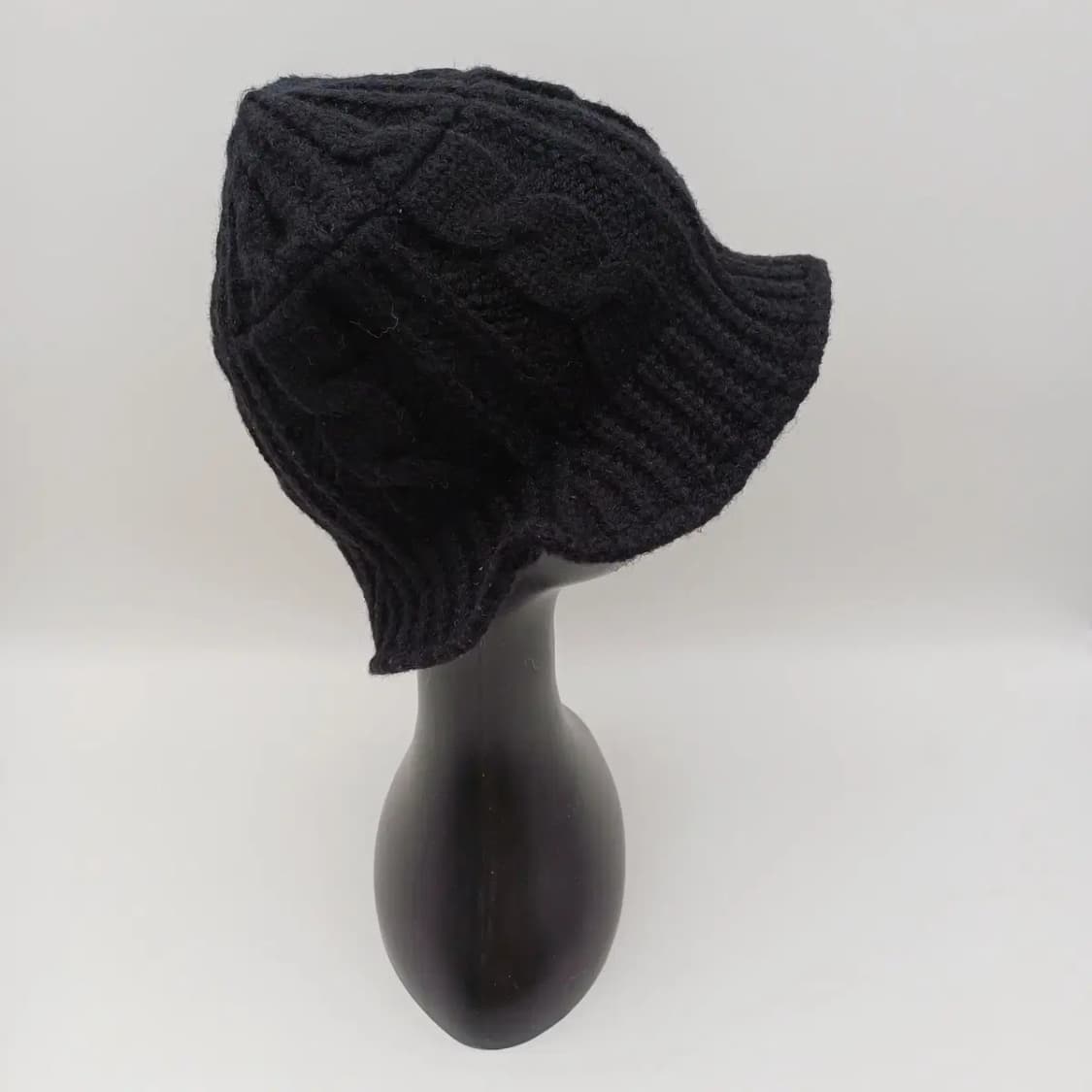 일본 빈티지 니트 벙거지 버킷햇 모자 [BF10445-162-61] 상품이미지4