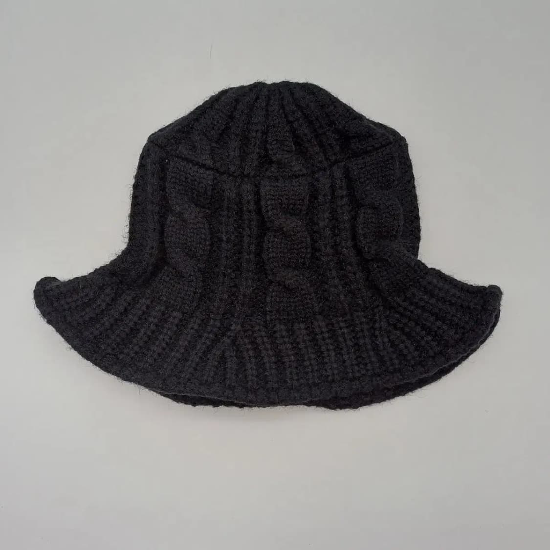 일본 빈티지 니트 벙거지 버킷햇 모자 [BF10445-162-61] 상품이미지5