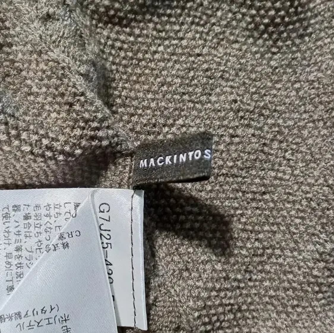 매킨토시 런던 목폴라 니트 원피스 [7641_0058-01] 상품이미지6