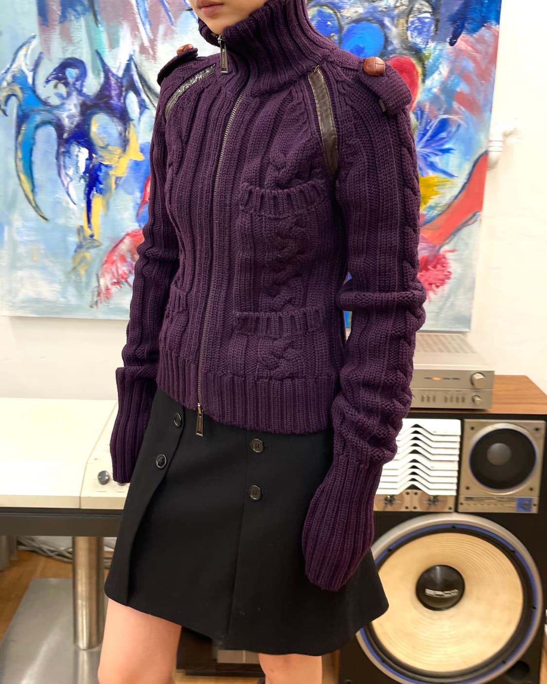 [M] 디스퀘어드2 니트 자켓 상품이미지2