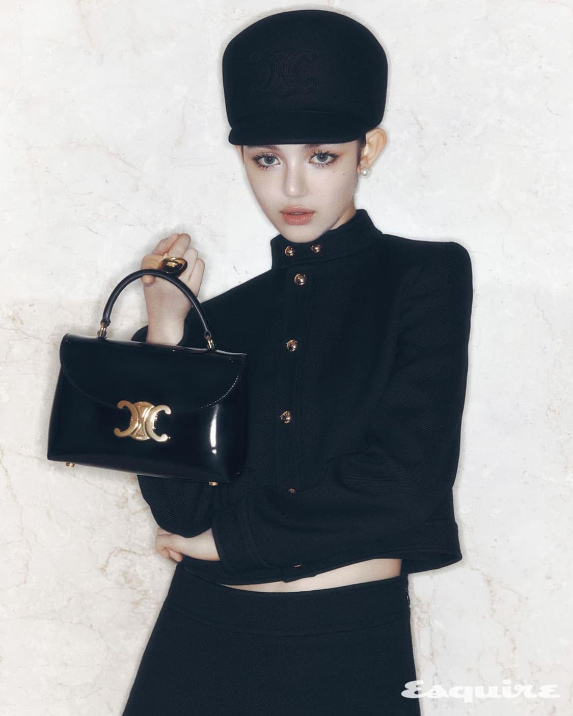[뉴진스 다니엘님 착용] 셀린느 24fw 트리옹프 펠트 캡 상품이미지1