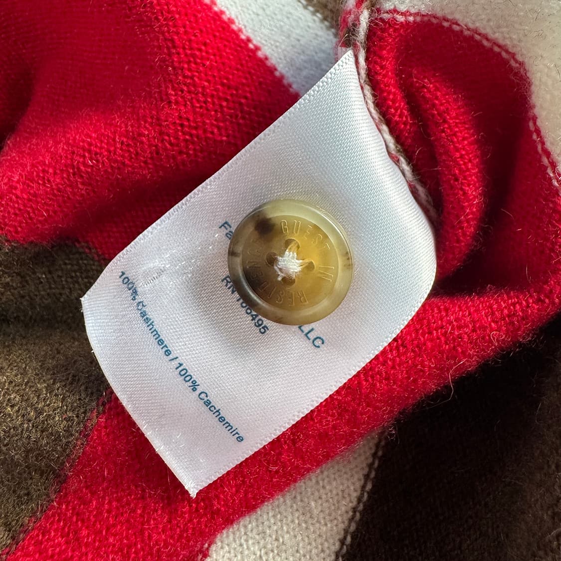 Guest In Residence 25SS 캐시미어 럭비 폴로 셔츠 상품이미지5