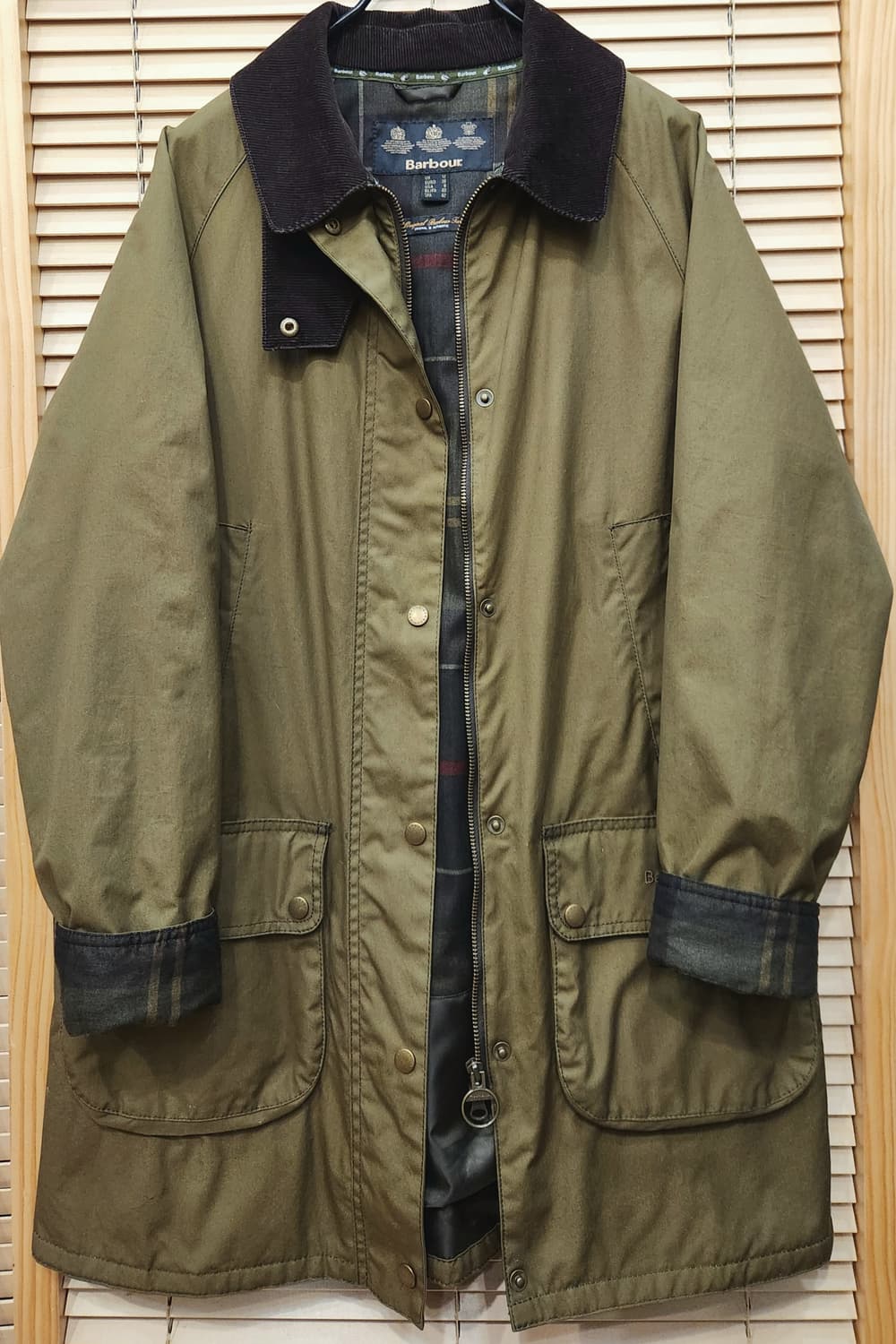 (새상품)바버 뷰포트 왁스자켓 남녀공용 상품이미지1