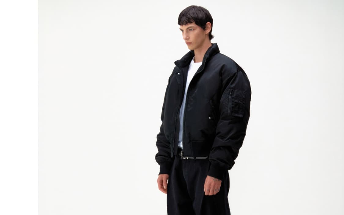 쿠어 스탠드칼라 넥다운 푸퍼 M사이즈 상품이미지6