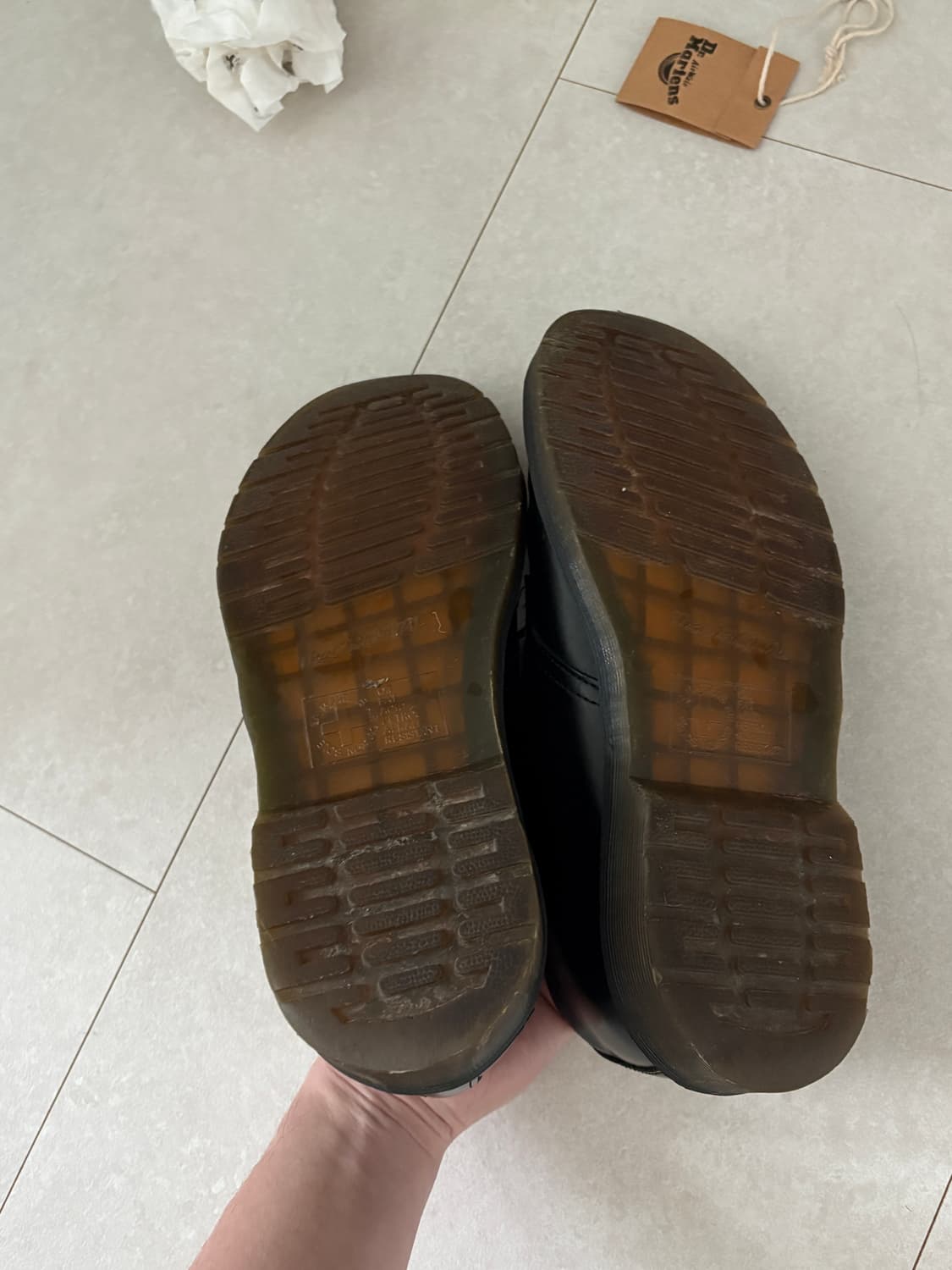 닥터마틴 1461 스무스 블랙 uk7 상품이미지8