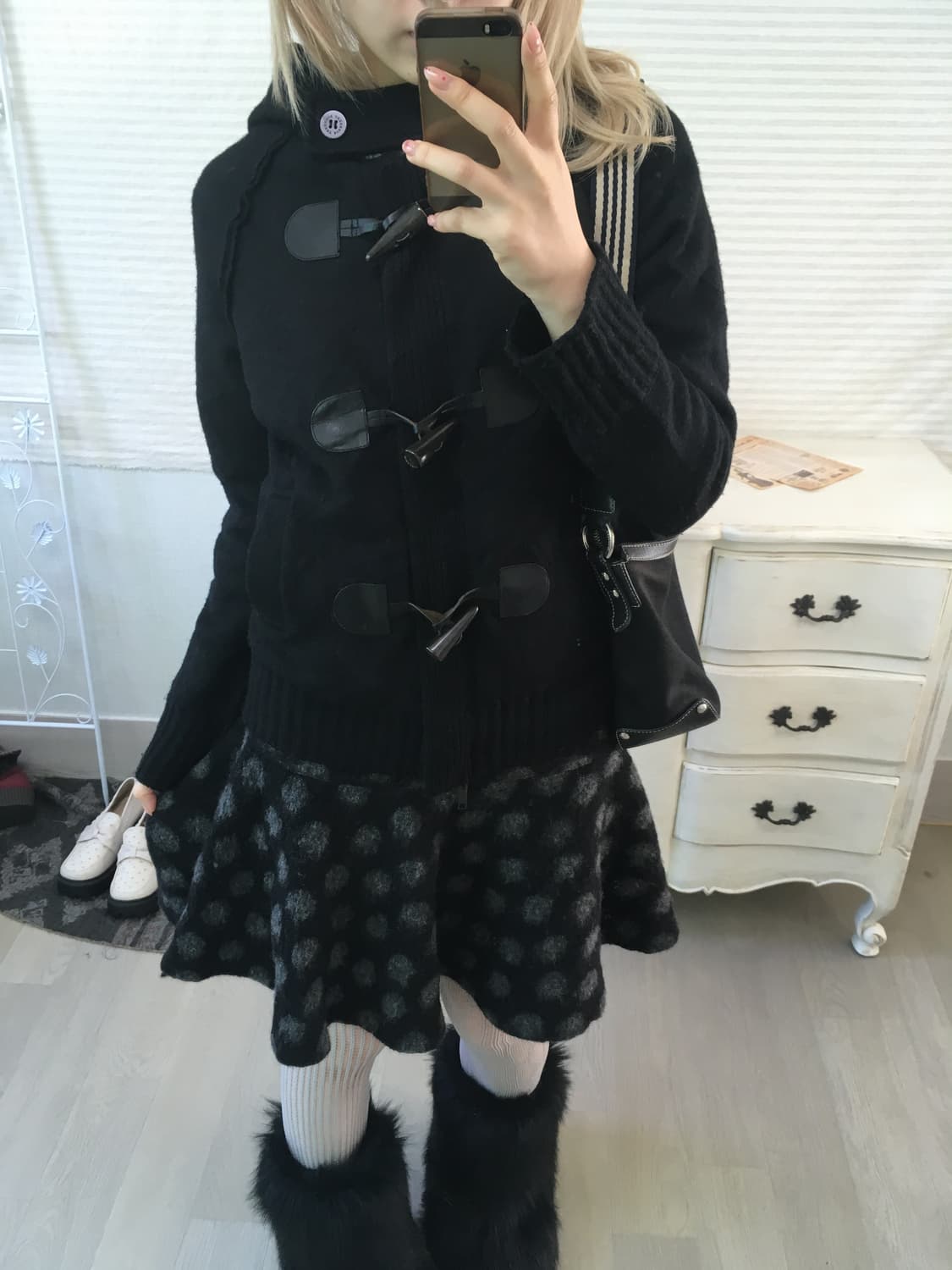 burberry wool duffle hood zip-up jacket 상품이미지7