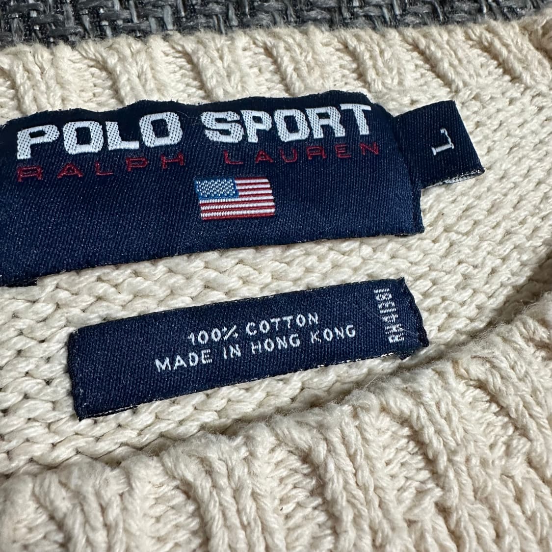 90s Polo Sports USA 니트 상품이미지3