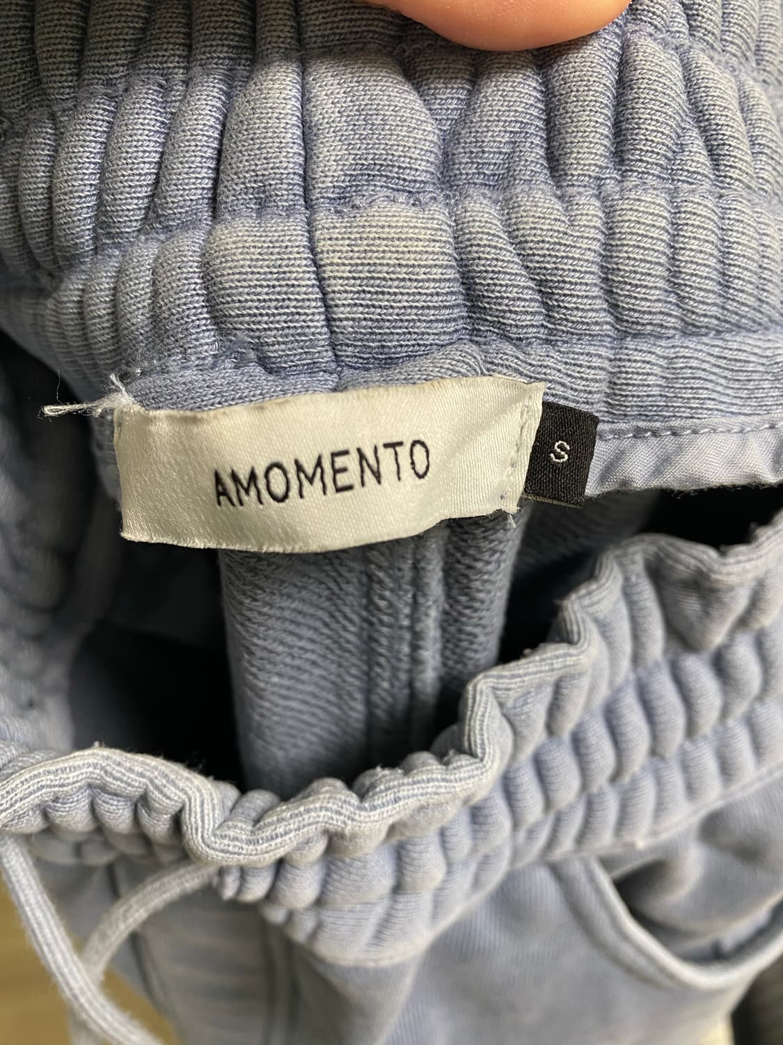 아모멘토 드로우스트링 데님 팬츠  상품이미지6