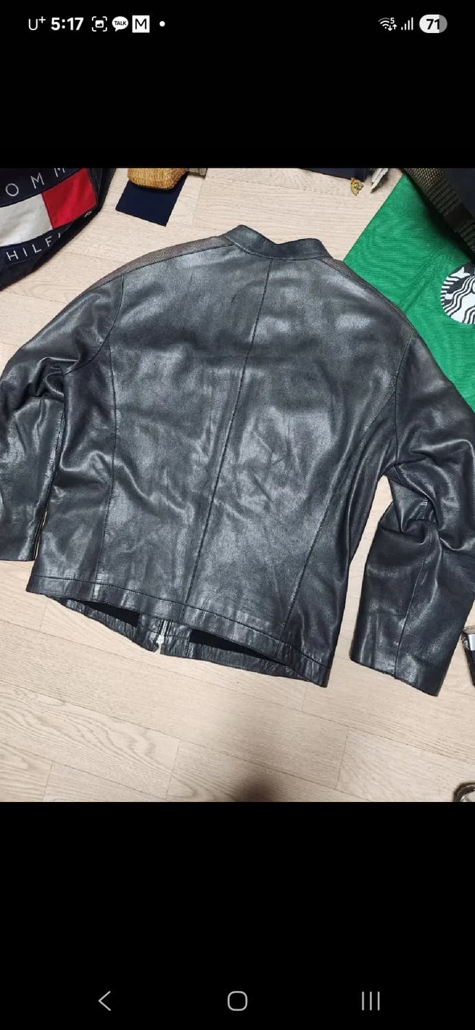 ARMANI 아르마니 알마니 레더자켓 가죽 자켓 라이더자켓 바이커 상품이미지8