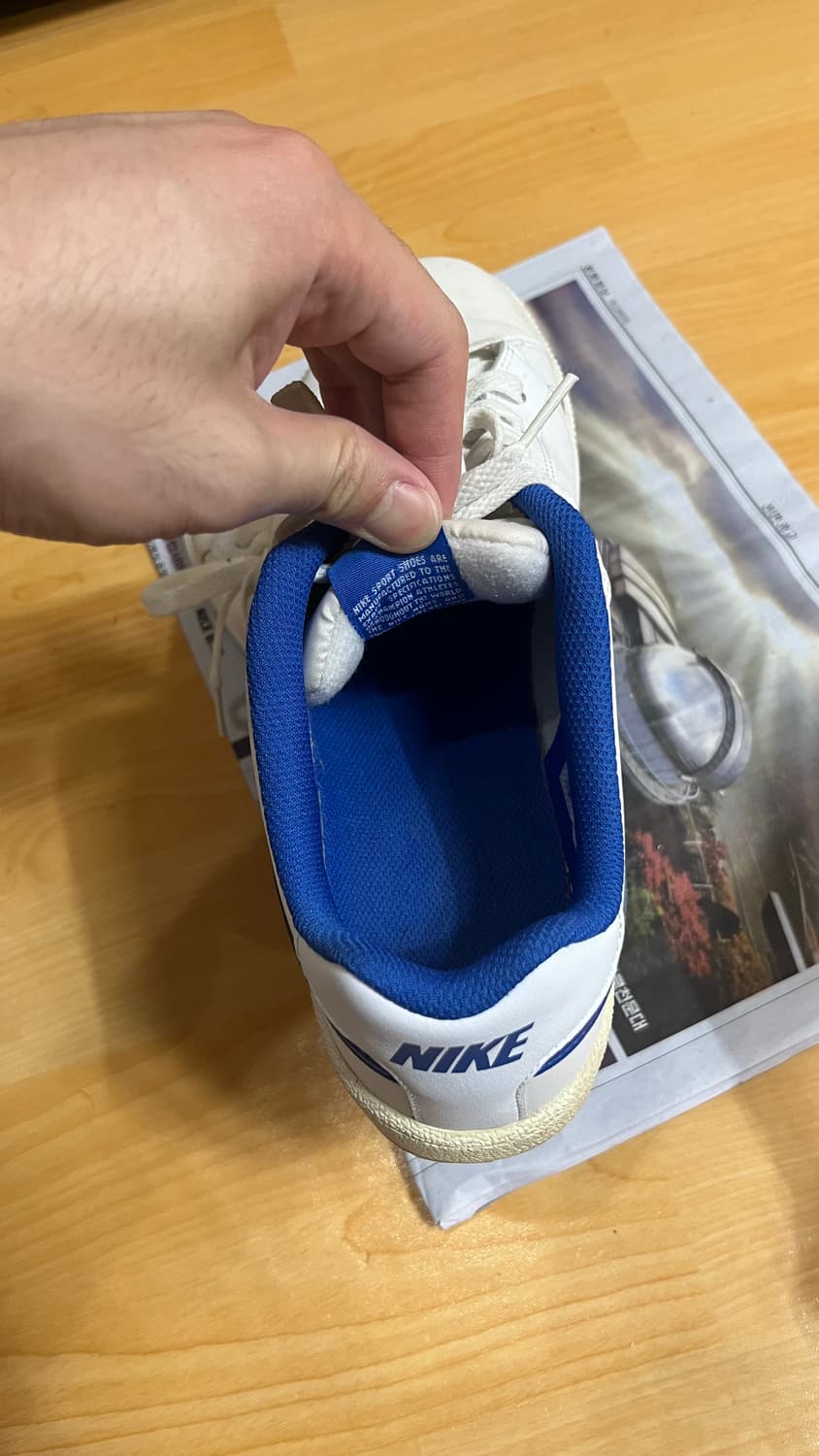 나이키 코트 로얄 (Nike Court Royale) 화이트/게임 로얄 상품이미지10