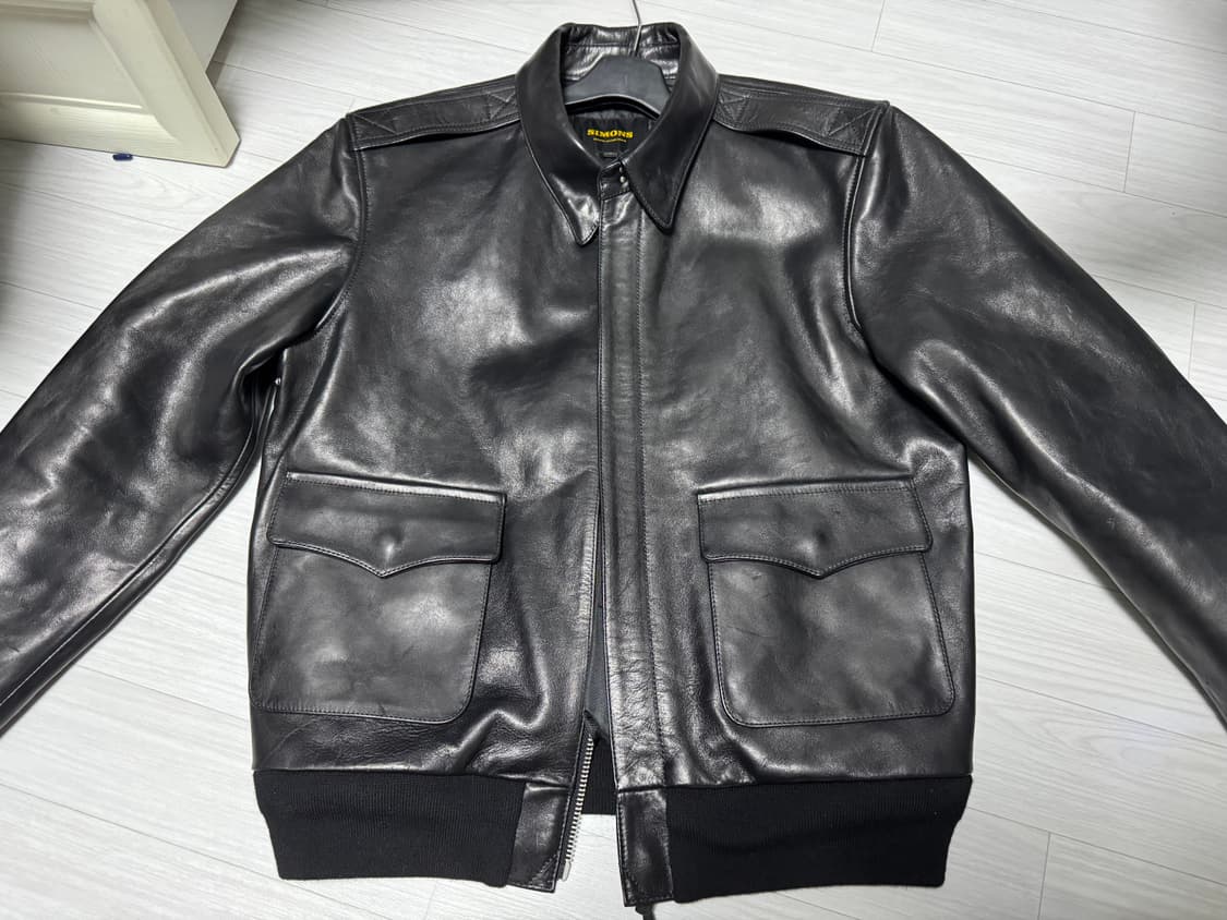 L)리얼시몬스 흑심 A2 말가죽 상품이미지1