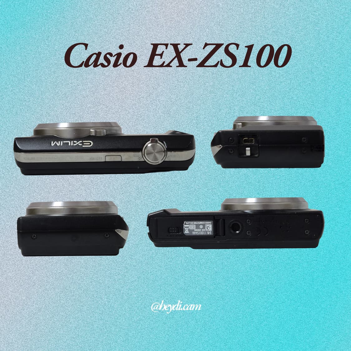 소장디카) 카시오 EX-ZS100 블랙 (Casio EX-ZS100)
 상품이미지3