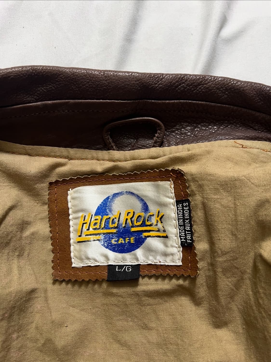 90s 하드락카페 가죽 자켓 상품이미지5