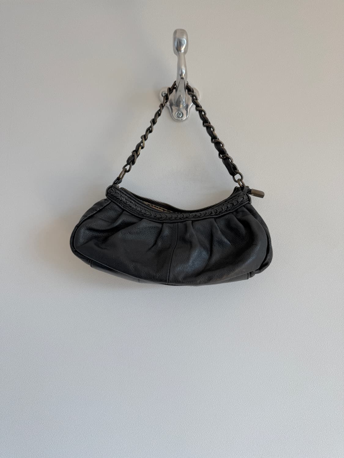 Pre owned 레더 미니 숄더백 상품이미지1