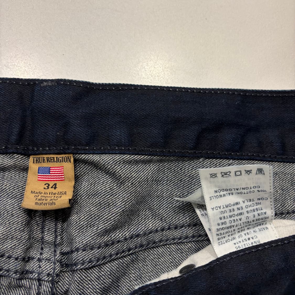 [34] 트루릴리젼 GENO 데님 청바지 팬츠 새상품 C736 상품이미지8