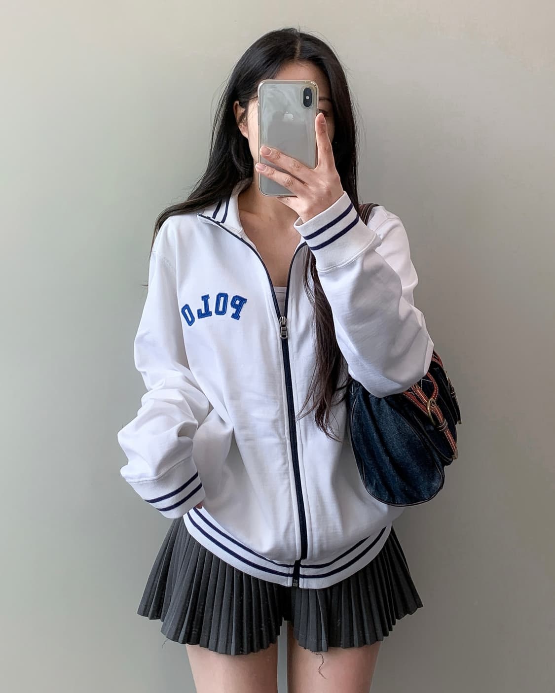 폴로 스펠아웃 집업 상품이미지2