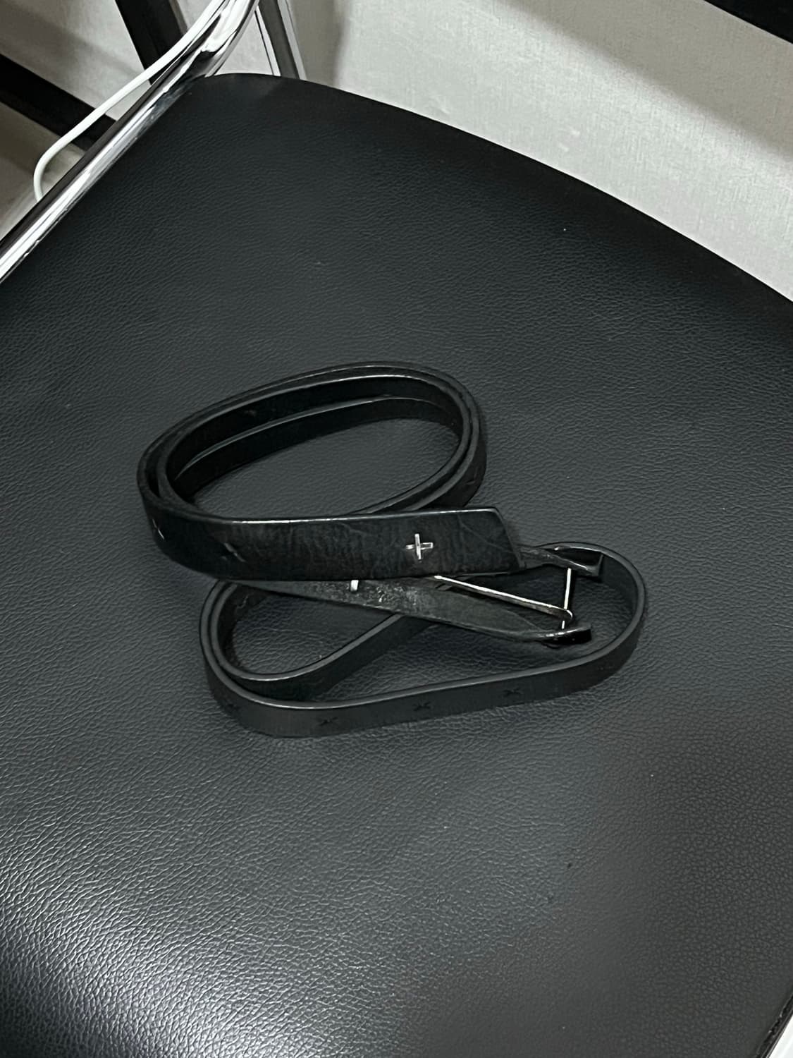 M.A+ Maurizio Amadei Leather belt 상품이미지2