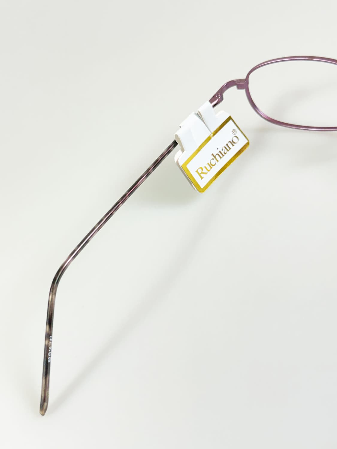 RUCHIANO 라이트 핑크 슬림 스퀘어 메탈 빈티지 안경 상품이미지7