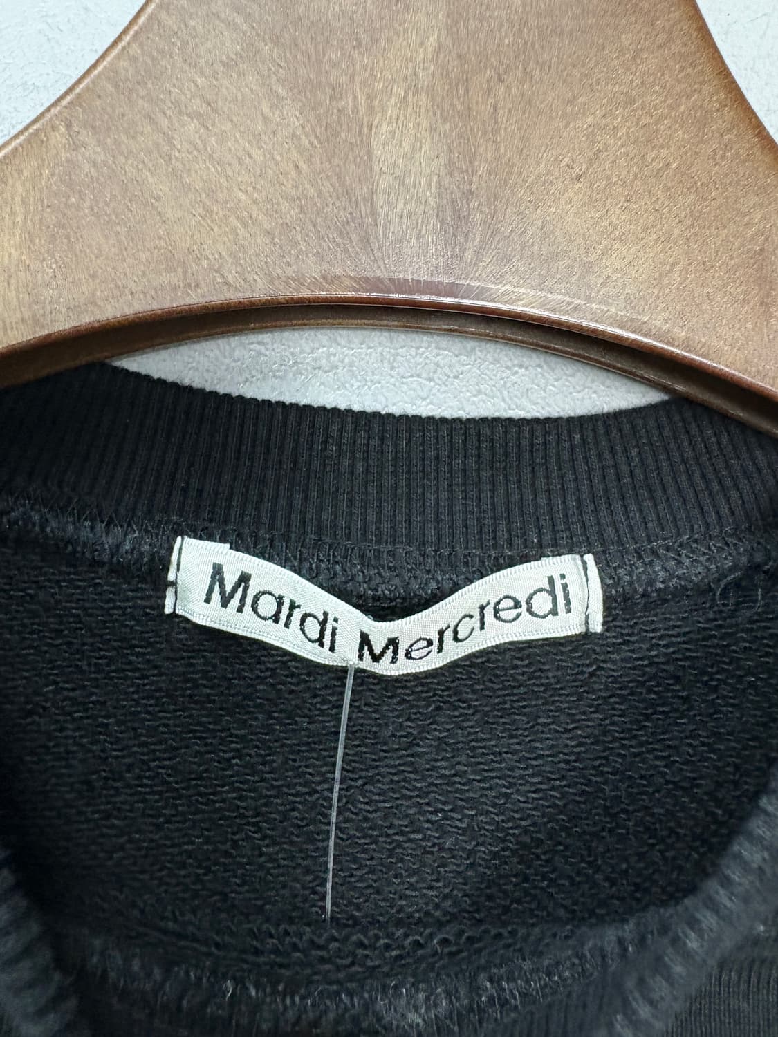 마르디메크르디 시그니처 플라워 블랙핑크 스웨트셔츠 A3525 상품이미지5