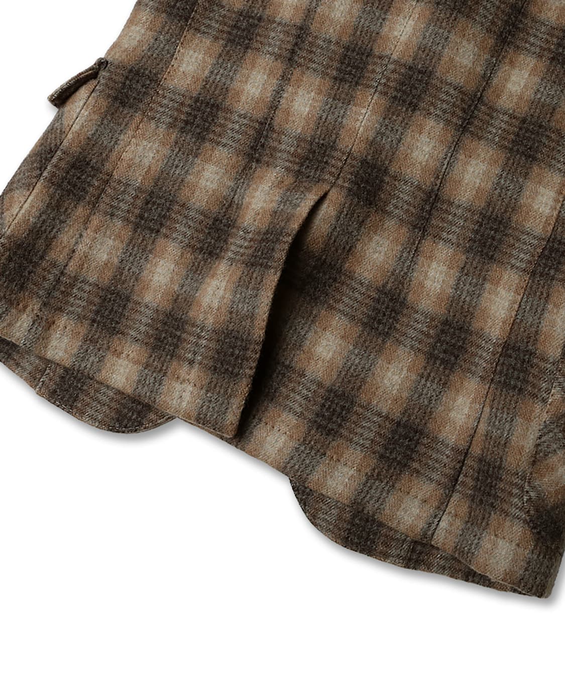 헤보 [Hevo] 라나 버진 울 체크 캐주얼 헌팅 테일러드 자켓 이태리 상품이미지5