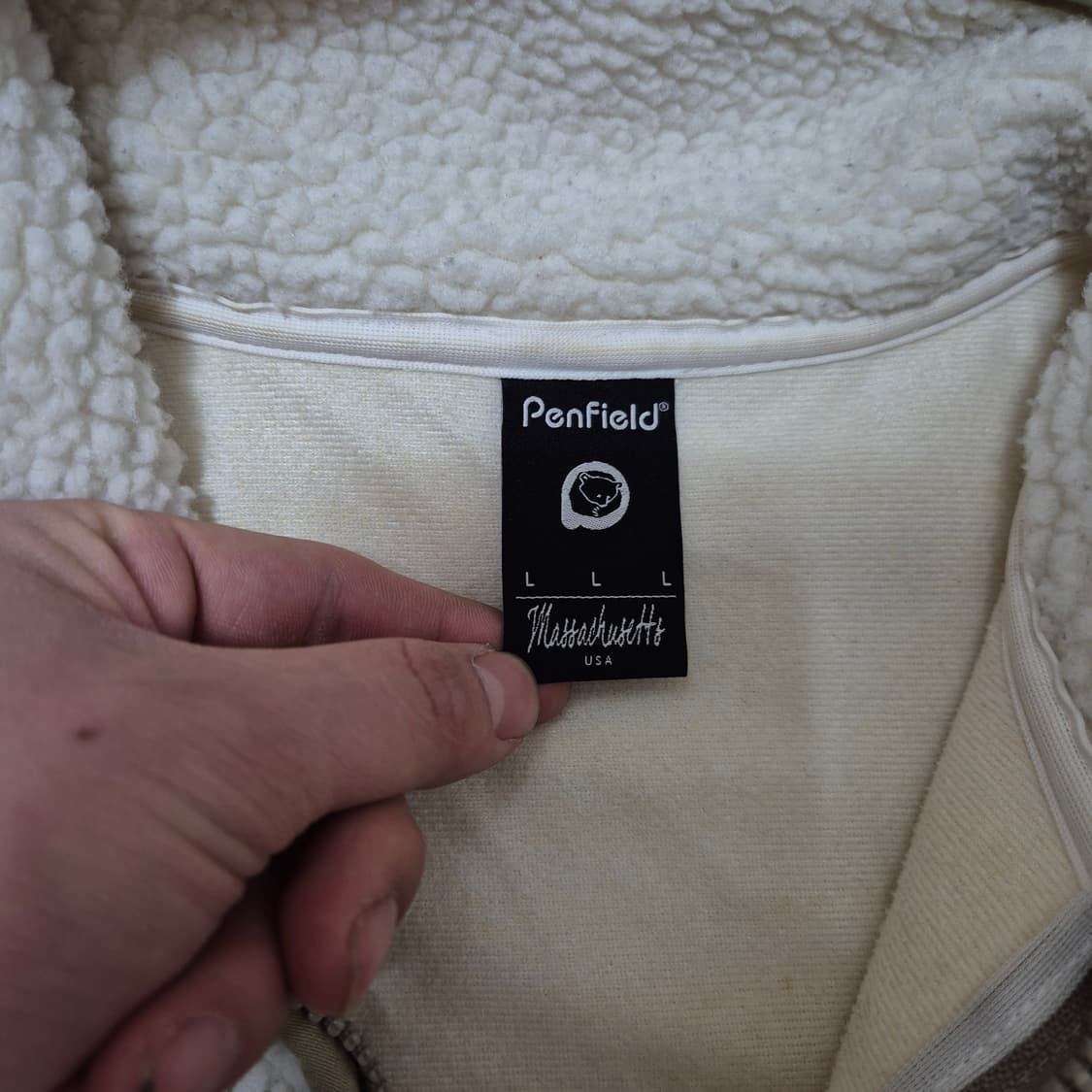 펜필드 양털 뽀글이 후리스 플리스 자켓 L(100) 상품이미지5