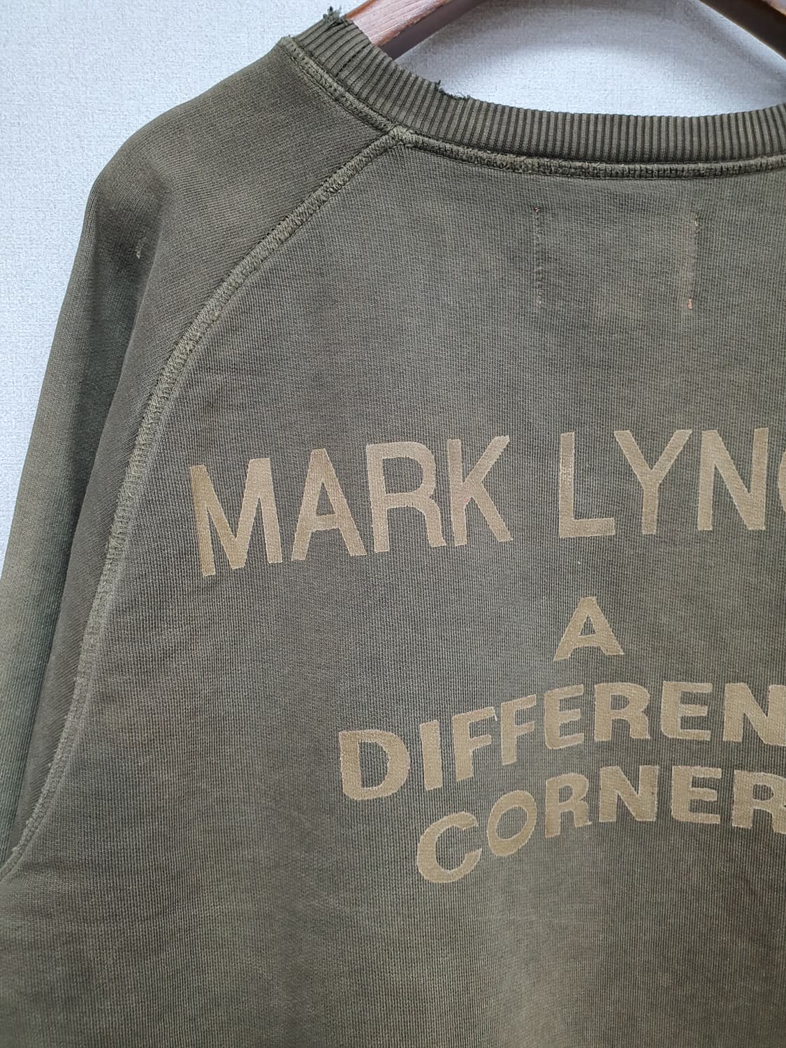 나이젤카본 맨투맨 스웻 빈티지 커스텀[하드워싱/썬페이딩/디스트로이드] 상품이미지8